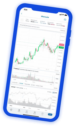 Live portfolio dashboard of the Boldmintz crypto trading app